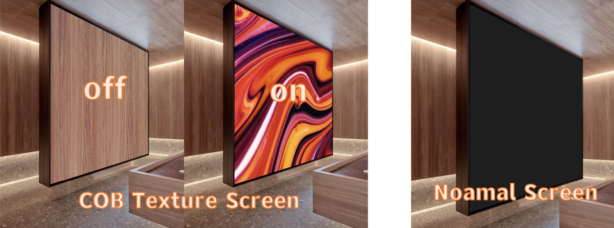 COB Texture LED Screen